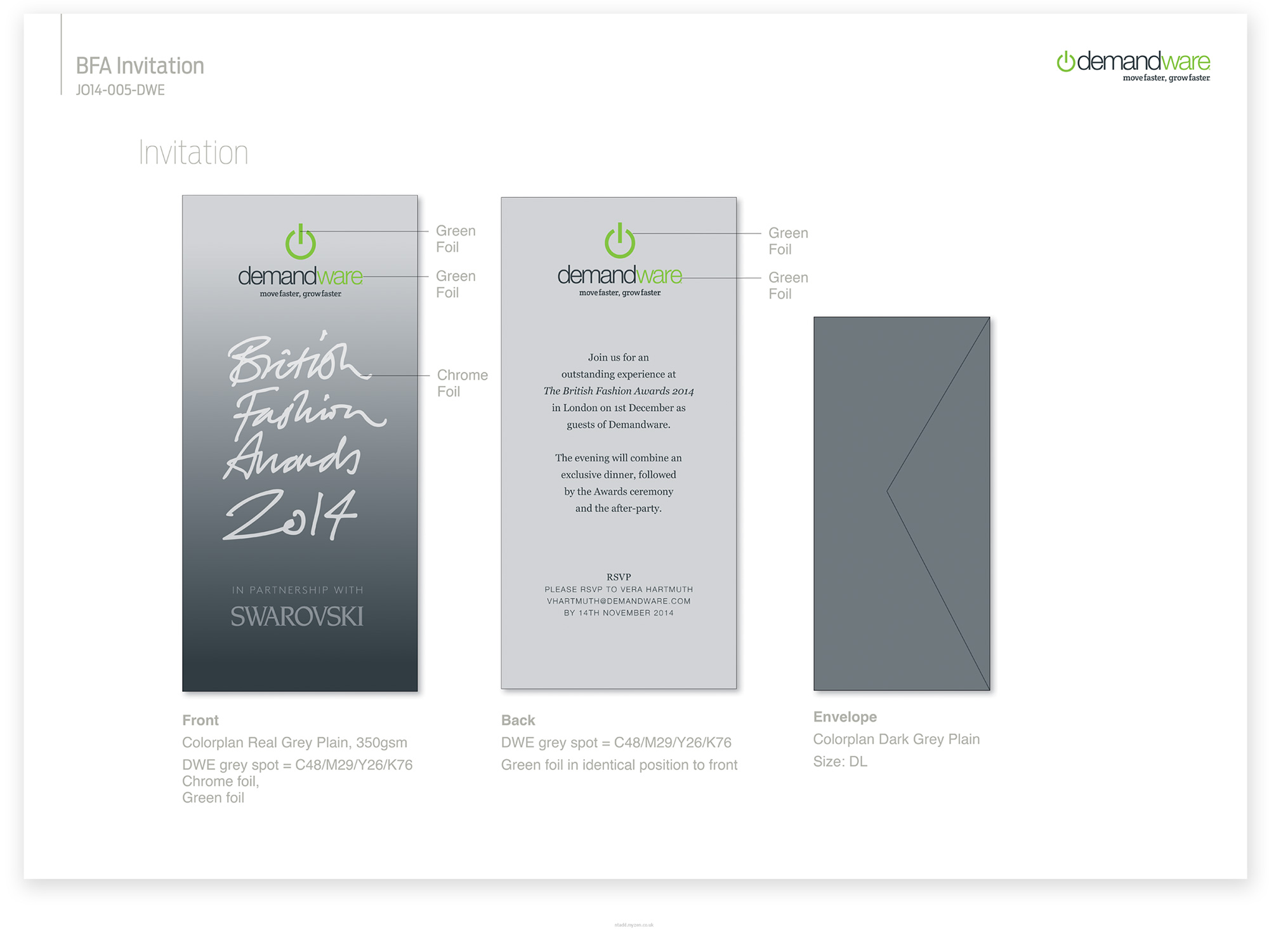 Invitation mockup